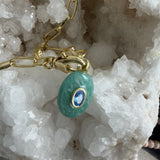 Amazonite Gemstone Charm: "Living Your Dreams" Necklace