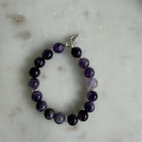 Amethyst: "Emotional Balance and Protection" Bracelet