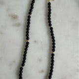 Black Onyx: "Repels Negativity" Necklace