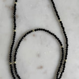 Black Onyx: "Repels Negativity" Necklace