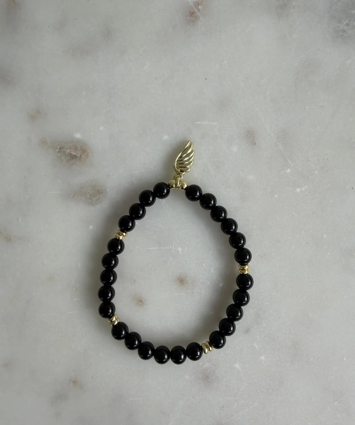 Black Onyx: "Repels Negativity" Bracelet