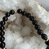 Black Onyx: "Repels Negativity" Bracelet