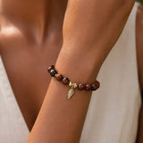 Brown Garnet: "Strength and Stamina" Bracelet
