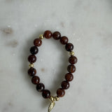 Brown Garnet: "Strength and Stamina" Bracelet