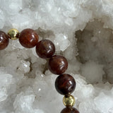 Brown Garnet: "Strength and Stamina" Bracelet