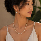 Camel Mother of Pearl: "Renewal" Necklace