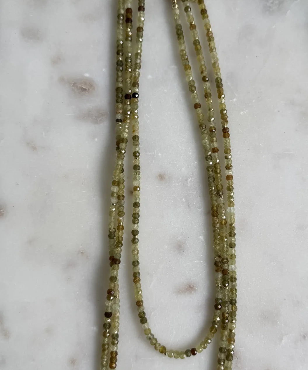Green Garnet: "Finding Your Purpose" Necklace