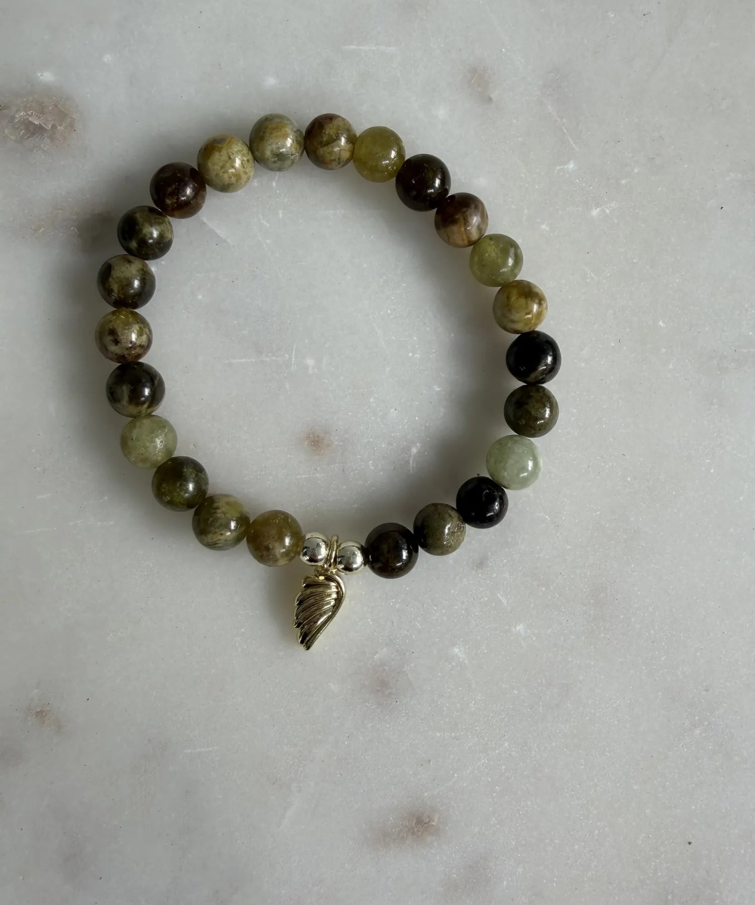 Green Garnet: "Finding Your Purpose" Bracelet