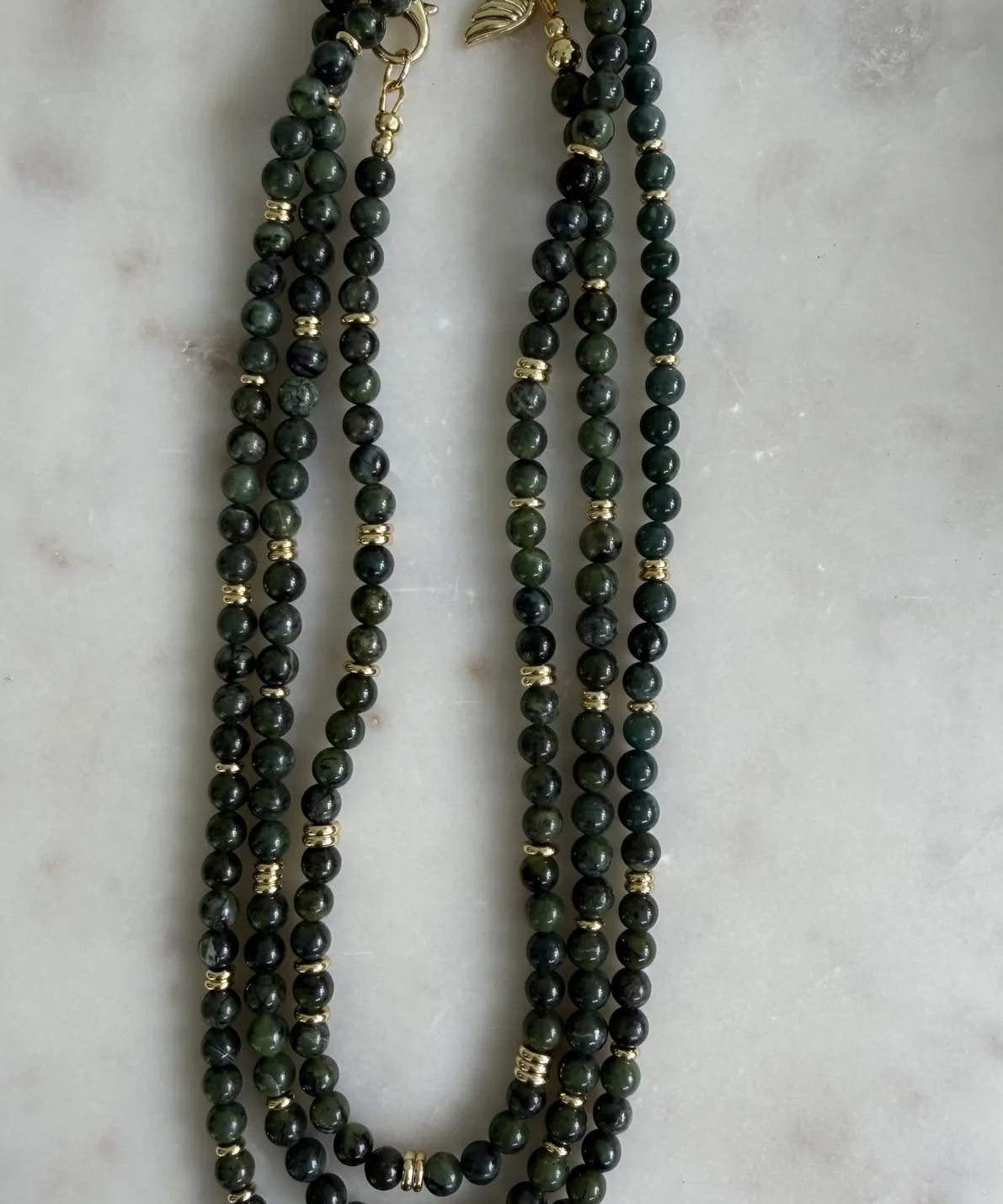 Green Jade: "Stone of Good Fortune" Necklace