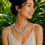Larimar Stone of Peace Necklace