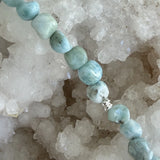 Larimar Stone of Peace Necklace