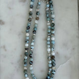 Larimar Stone of Peace Necklace