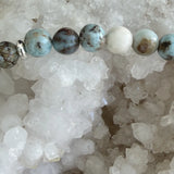 Larimar Stone of Peace Bracelet