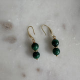 Malachite: "Master Healer" Earrings