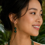 Malachite: "Master Healer" Earrings