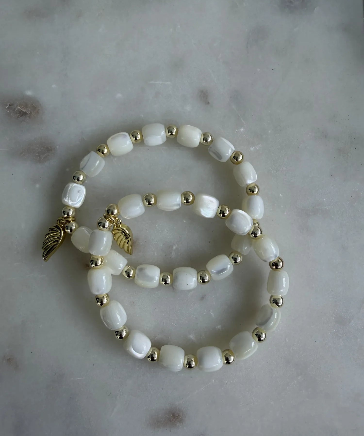 Mother of Pearl: "Evolve with Grace" Bracelet