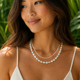 Mother of Pearl: "Evolve with Grace" Necklace