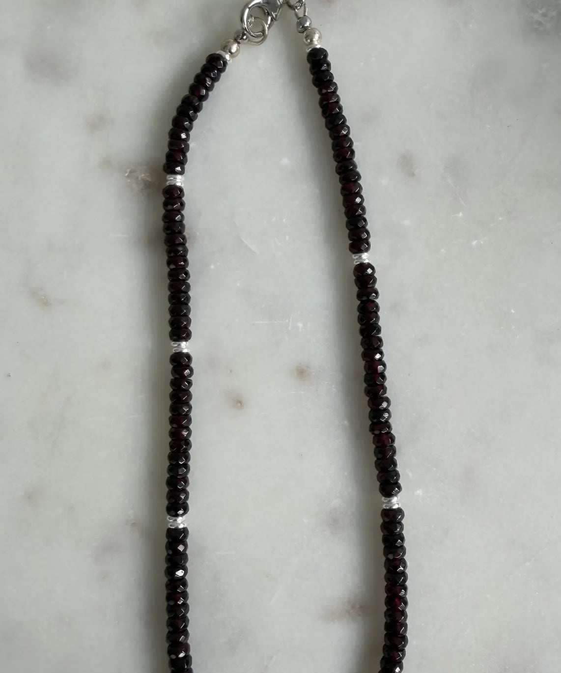Red Garnet: "Passion and Love" Necklace
