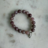 Rose Quartz: "Stone of Love" Bracelet