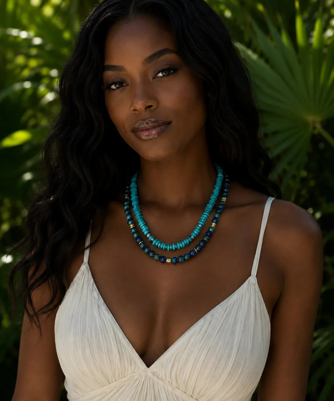 Sleeping Beauty Turquoise: "Protection from Above" Necklace