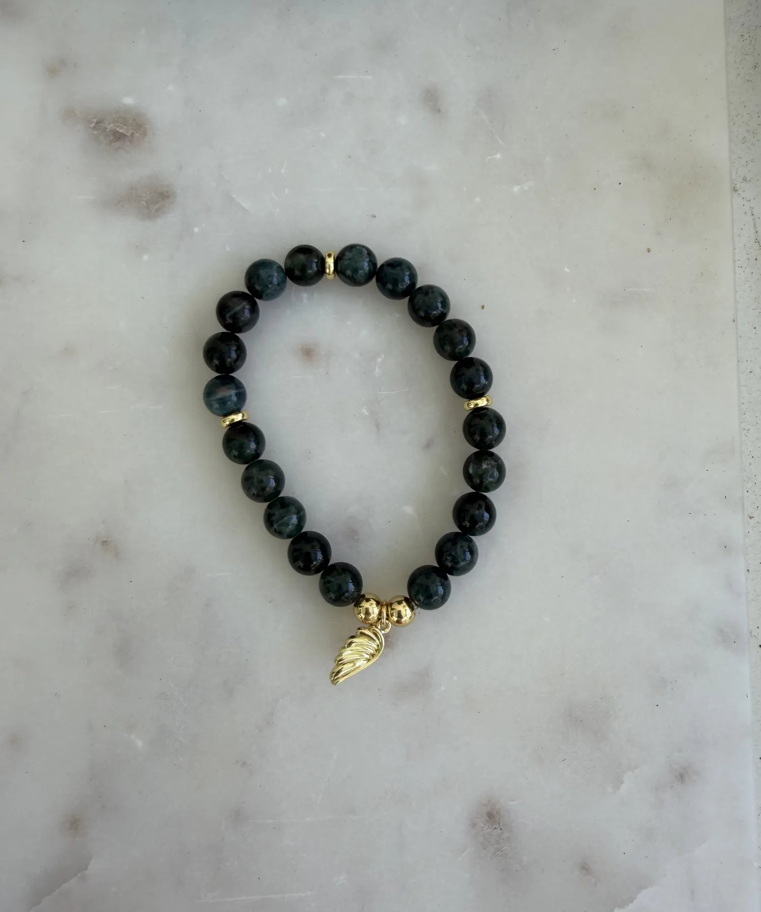 Teal Apatite: "Stone of the Future" Bracelet