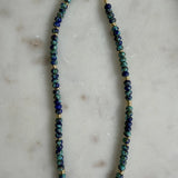 Turquoise + Lapis + Copper: "Honor Your Word" Necklace