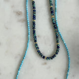 Turquoise + Lapis + Copper: "Honor Your Word" Necklace