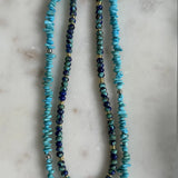 Turquoise + Lapis + Copper: "Honor Your Word" Necklace