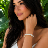 Mother of Pearl: "Evolve with Grace" Bracelet