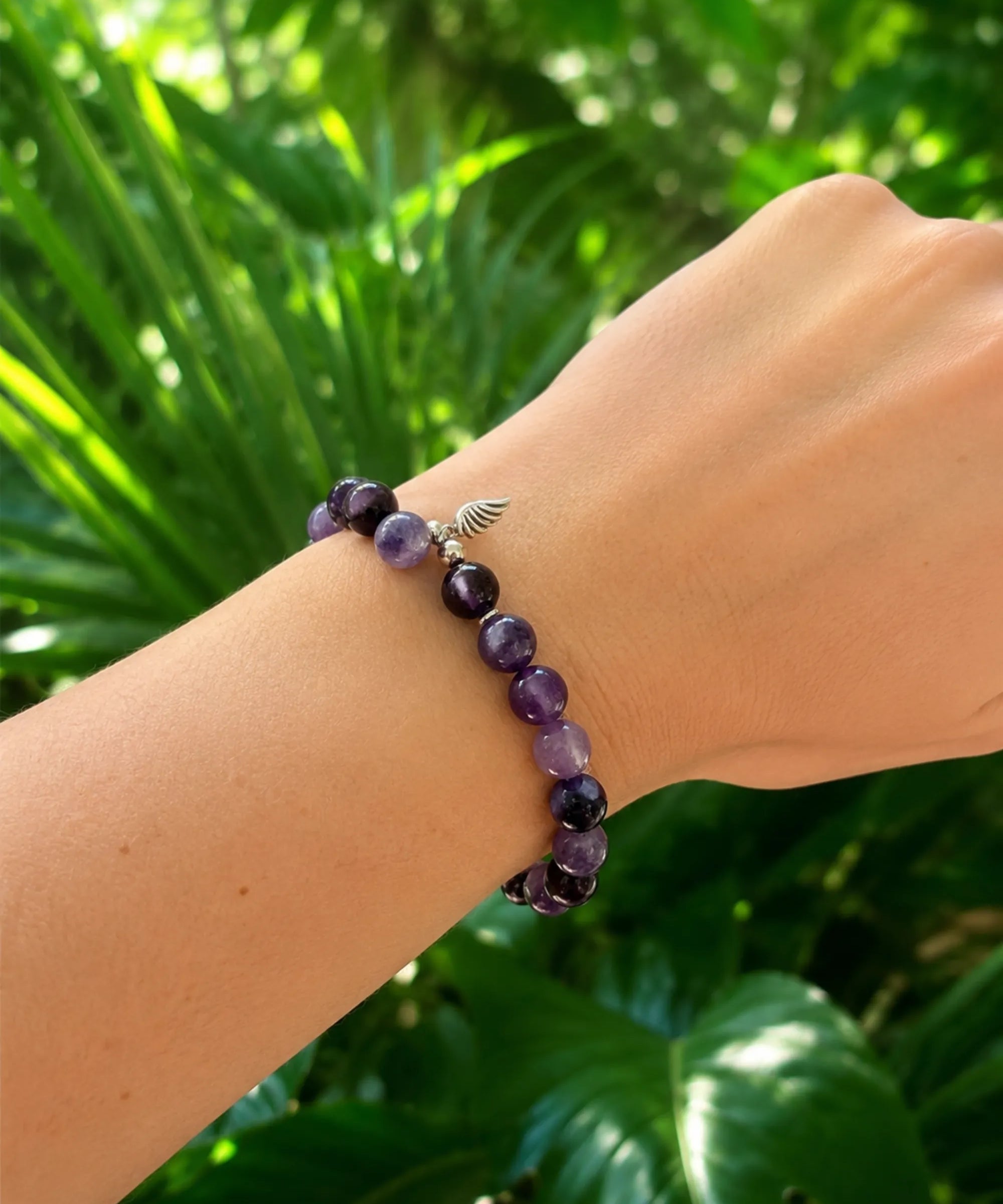 Amethyst: "Emotional Balance and Protection" Bracelet